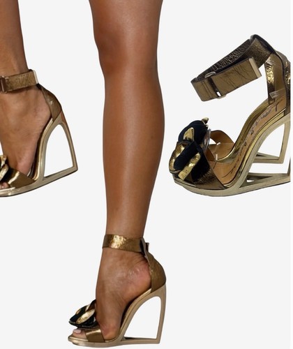 Scarpe lanvin oro - oro, vintage