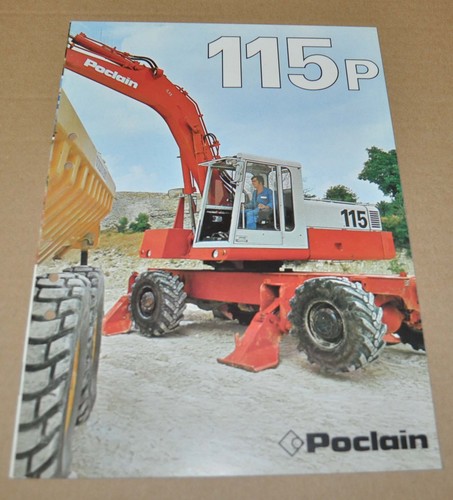 Brochure specifiche escavatore