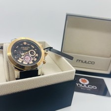 Orologio Svizzero Mulco Enchanted Uomo Cronografo 46mm Data Bicolore MW5-5673-025