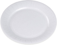 100 Piatti in Cartone Bianco