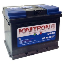 BATTERIA PER AUTO START & STOP 'IGNITRON EFB' 60 AH - mm 242 x 175 x 190