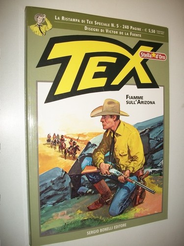Tex stella oro fiamme - tex, d'oro