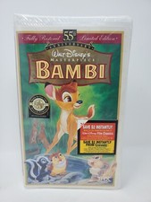 Bambi vhs 55th anniversary - 55th,