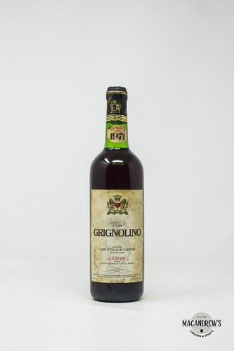 Grignolino essevi 1971 - grignolino,