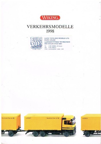 Wiking gauge model vehicles - wiking,