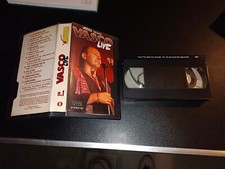 RARA VIDEOCASSETTA VHS MUSICA PRESENTA VASCO ROSSI LIVE N.1