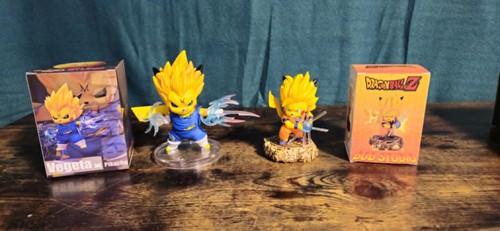 Goku vegeta pokemon - goku, pikachu