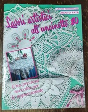 Rivista Lavori Artistici All'uncinetto 20 Di Mani Di Fata N.1 Gennaio 1988