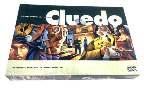 Cluedo gioco scatola - scatola, parker