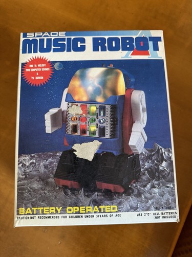 Music space robot - space,
