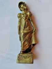 piccola BRONZO VIENNESE, signora Biedermeier su base, 1850 circa, anche come pietà