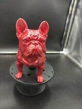 Statua Cane, Bulldog Francese, Inglese, Levriero, In Resina