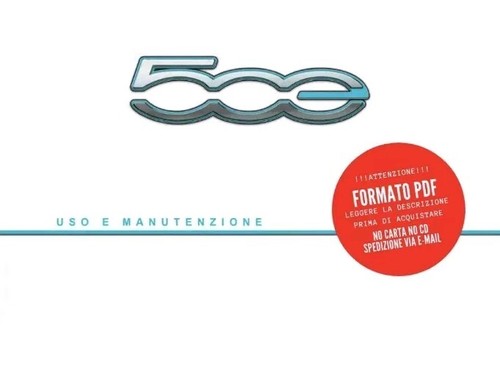 Libretto manuale istruzioni