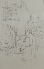 Jacques VILLON: In Fondo A Via Lepic, INCISIONE, 1959