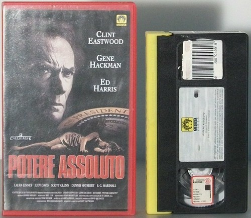 Potere assoluto film vhs clint - potere,