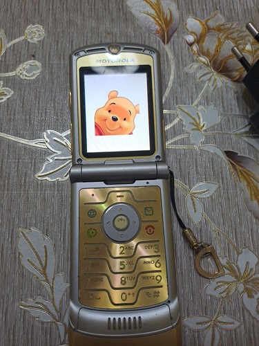 Telefono motorola razr oro - telefono,