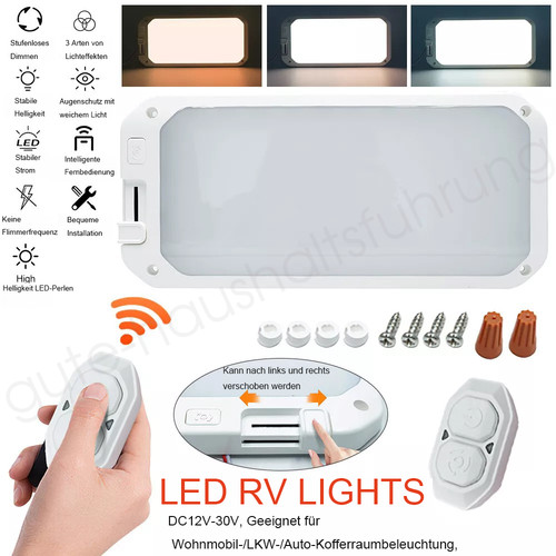 Lampade camper ultrasottili
