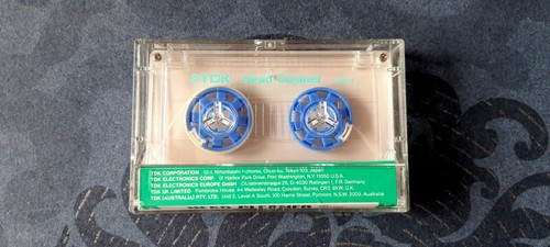 Tdk head cleaner - tdk,