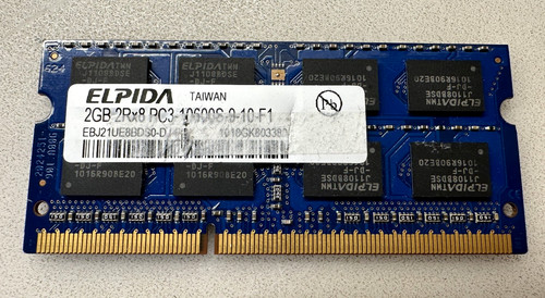 Ram elpida ddr3 2gb 2rx8 - ddr3,