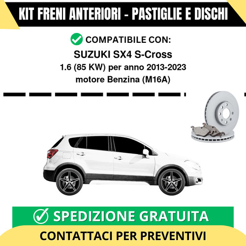 Kit freni anteriori pastiglie - kit,