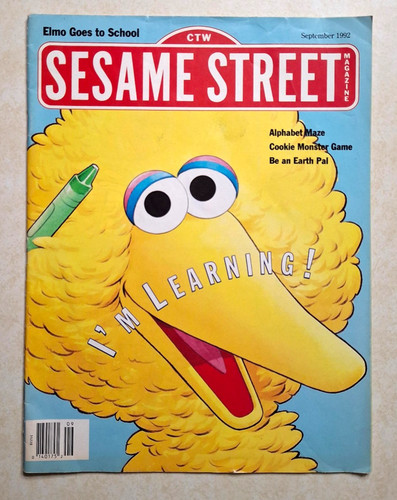 Vintage sesame street magazine - vintage,
