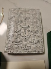 Portafoglio Goyard Card bianco