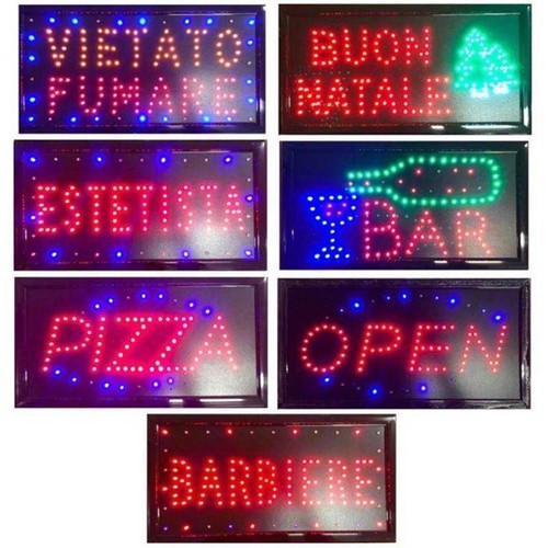 Insegna luminosa led - insegna, a