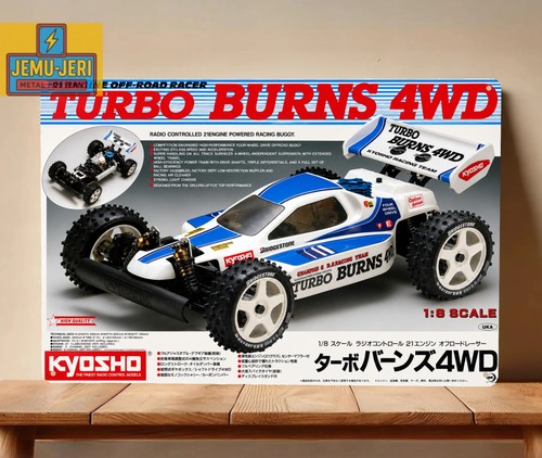 Kyosho turbo burns 4wd - burns,