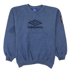 Felpa pullover Umbro uomo blu