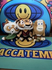 Peluche Tigre, Scimmia e Shifu