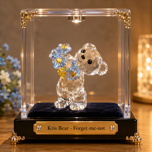 Statuina cristallo swarovski - cristallo,