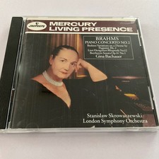 Mercury Living Presence Brahms Piano Concerto No. 2 CD Gina Bachauer