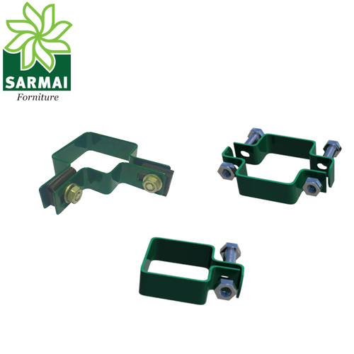 Staffa metallo verde per - in,