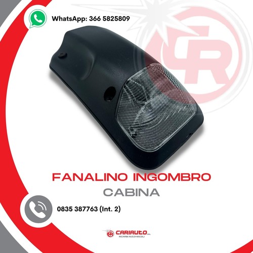 Fanale ingombro cabina - fanale,