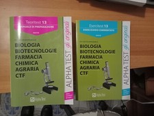 Alphatest Biologia, Biotecnologie, Farmacia, Chimica, Agraria, Ctf +...