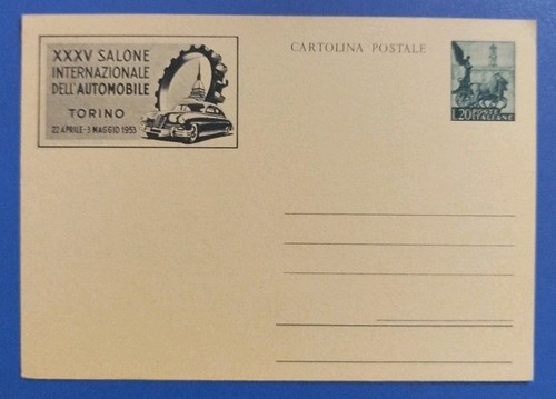 1953 intero postale salone - intero,