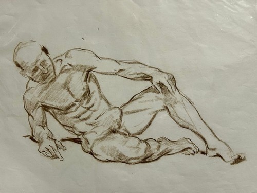Nudo accademico maschile - nudo,