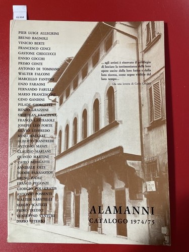 Alamanni catalogo 1974 75 - alamanni., 1974/75