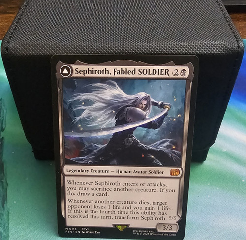 Sephiroth fabled soldier - soldier, mtg
