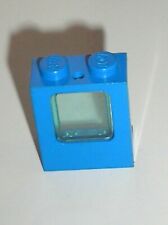 LEGO Blue Window 1x2x2 Plane