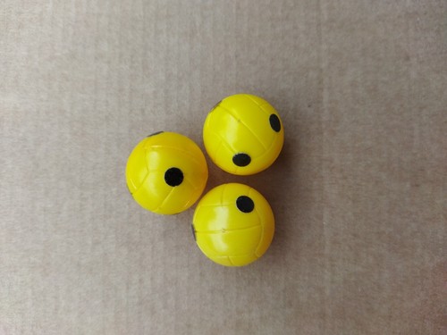 Subbuteo lot 3 ballons - subbuteo,
