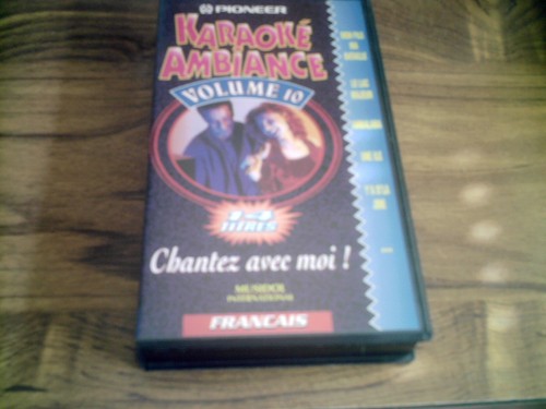 Cassette vidéo vhs karaoké - vidéo,