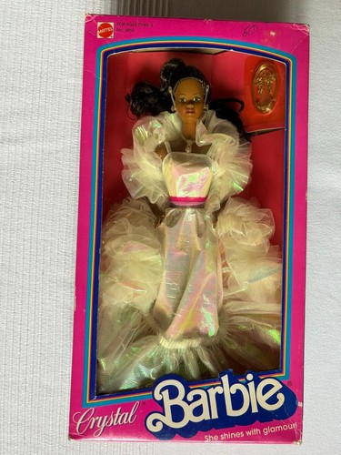 Crystal barbie black 1983 - barbie,