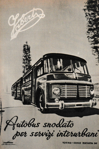 Pubblicita 1951 autobus - pubblicita',