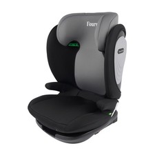 Fourward Seggiolino auto per bambini con ISOFIX dai 3 ai 12 anni 100-150 cm nero