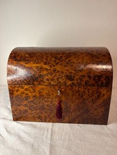Scatola legno antica art deco - scatola,