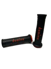 Manopole Moto Scooter Nero Rosso Yamaha Honda Ducati