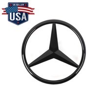 Gloss Black Star Trunk Emblem