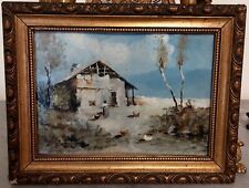 Delizioso dipinto anni 40.