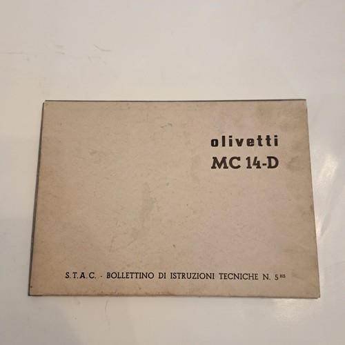 Olivetti mc14d - olivetti:,